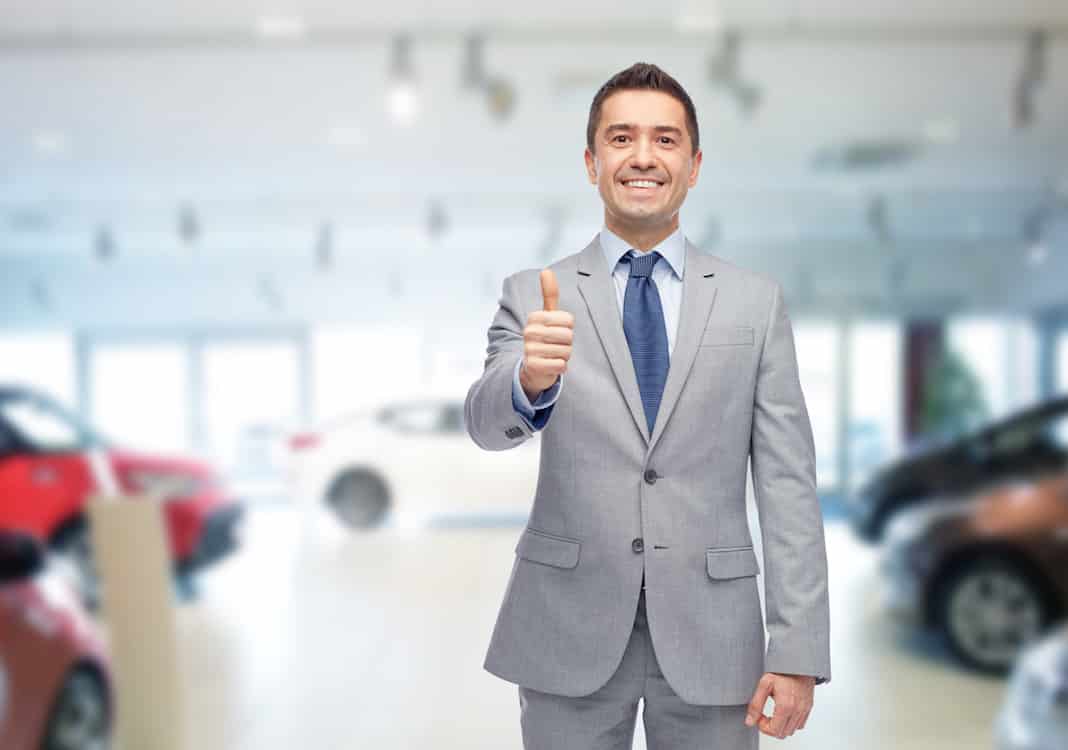 A car salesman is not your friend, no matter how much he is smiling