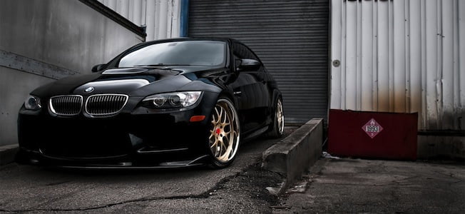 A stunning BMW M3 with aftermarket alloy wheels (The Car Expert)