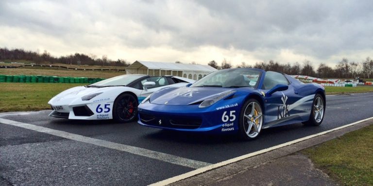 Driving a Ferrari 458 and being chauffered by The Stig