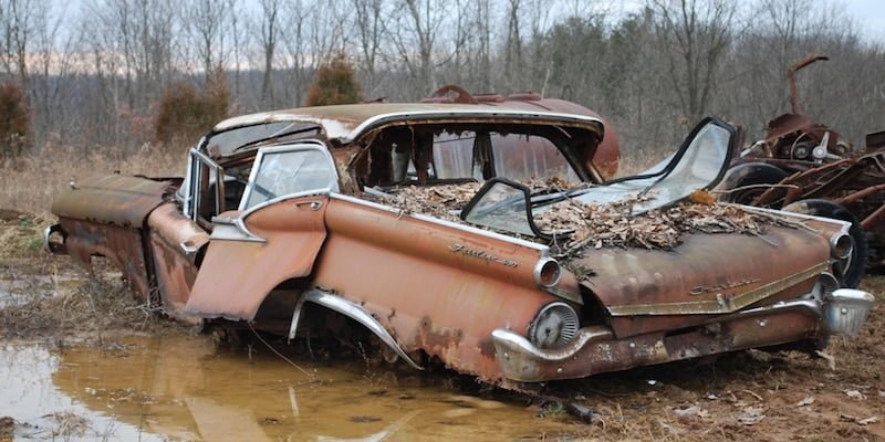 Ford Fairlane classic car restoration project