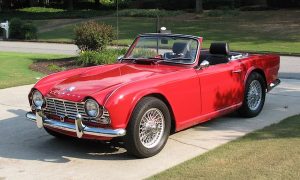 The Triumph TR4 is a good classic car and probably a good investment