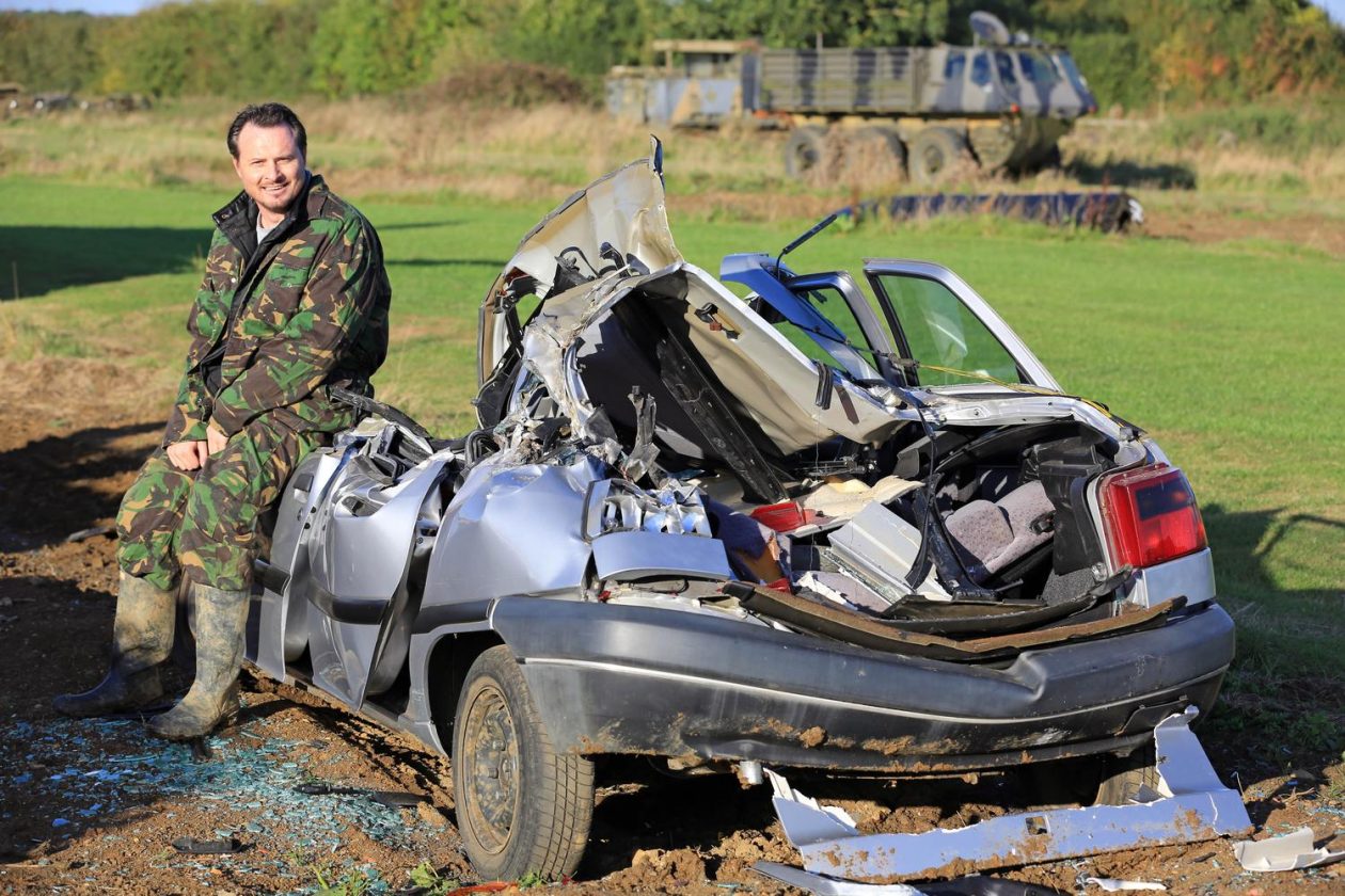 Driving a tank a crushing experience! The Car Expert