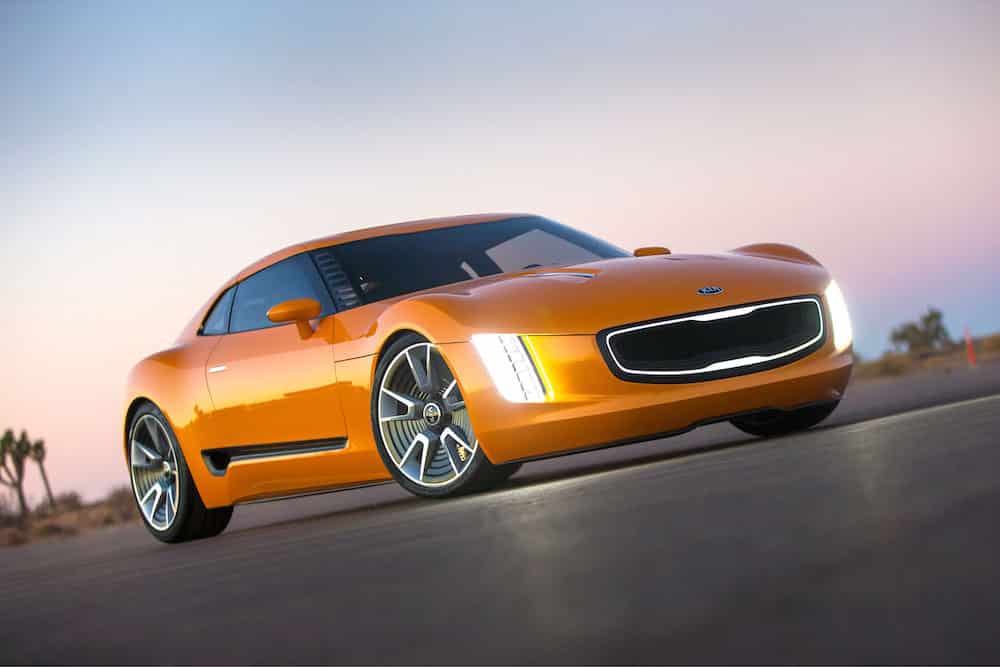 Kia GT4 Stinger concept car 01 (The Car Expert, 2014)