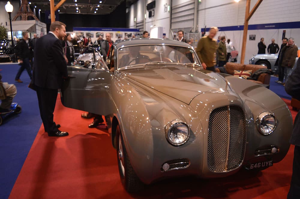A beautiful custom Bentley at the 2015 London Classic Car Show