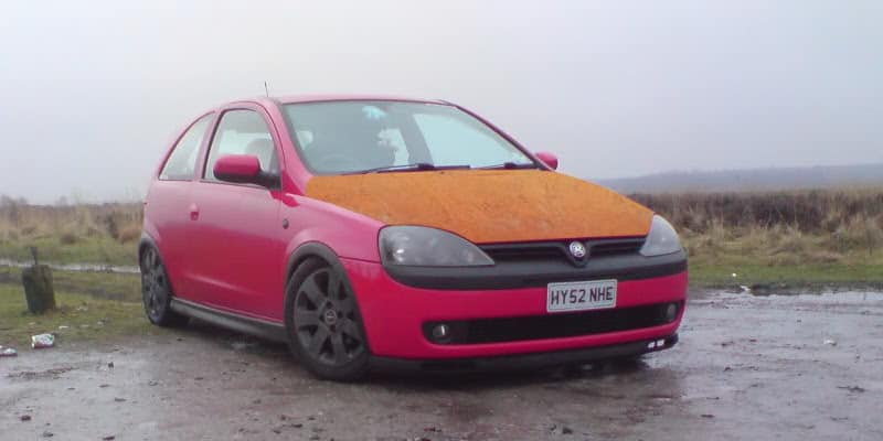 If your Vauxhall Corsa looks like this then you won't get a good part-exchange price...