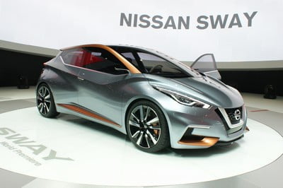 Nissan Sway concept, 2015 Geneva Motor Show