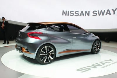 Nissan Sway concept, Geneva Motor Show 2015
