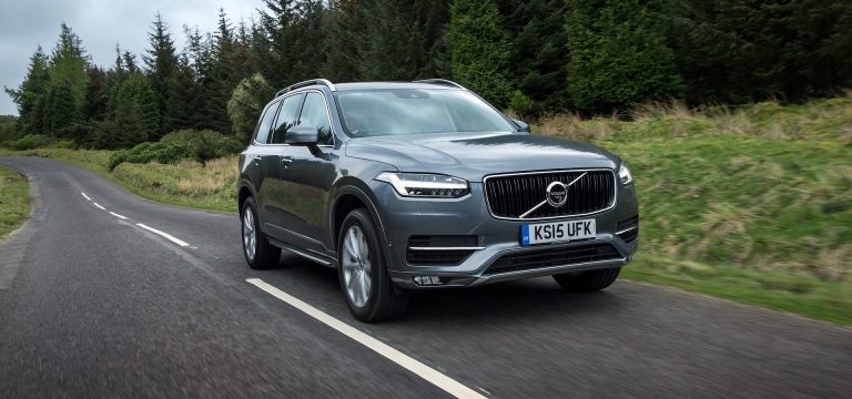 Volvo XC90 tested on UK roads