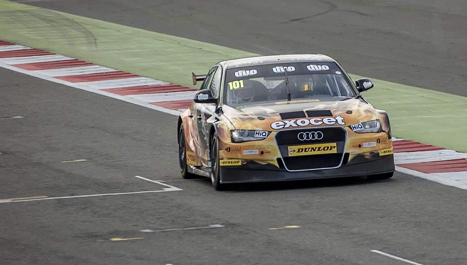 Exocet_BTCC_09-Audi_Silverstone Exocet Audi A4 BTCC, Rob Austin Racing, November 2015, Silverstone