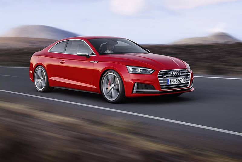 New sleeker Audi A5