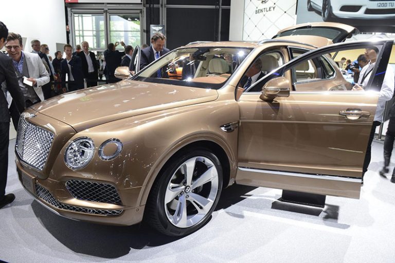 Frankfurt: Buyers clamouring for £160K Bentley SUV