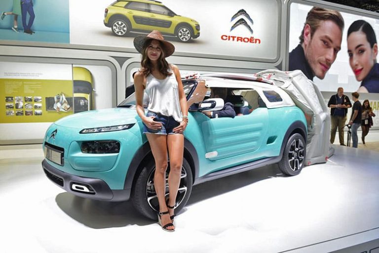Frankfurt: Citroën plants Cactus on the beach