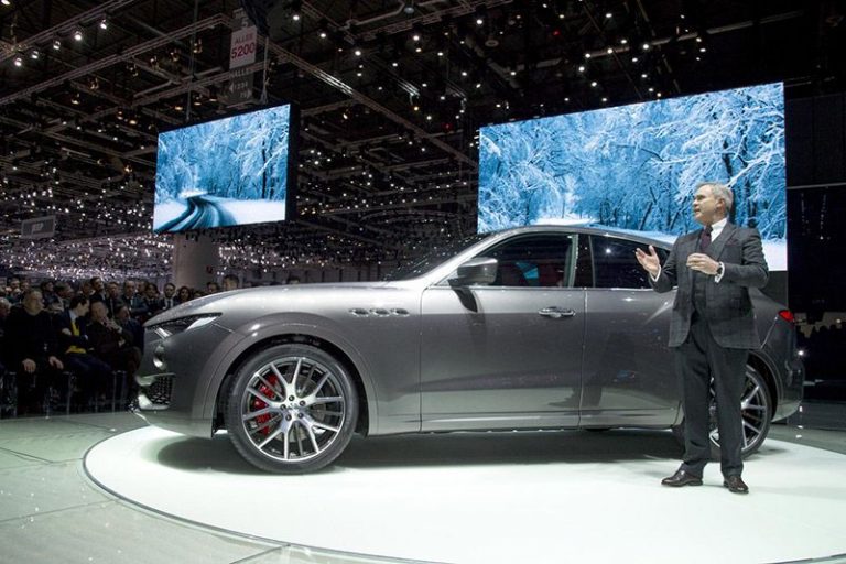Geneva 2016: Maserati Levante SUV takes the stage