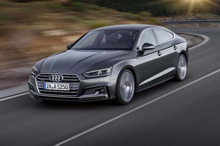 Audi A5 Sportback shows its new face
