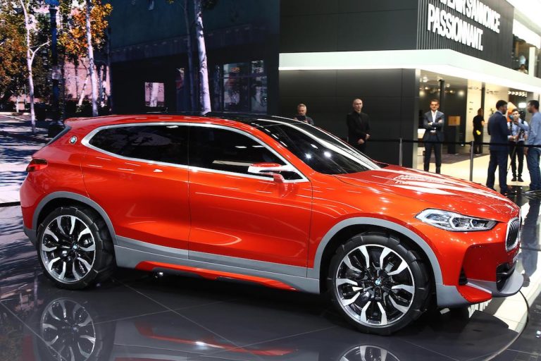 BMW Concept X2 at the 2016 Paris Motor Show