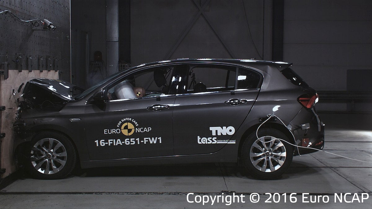 Fiat Tipo Euro NCAP crash test 04