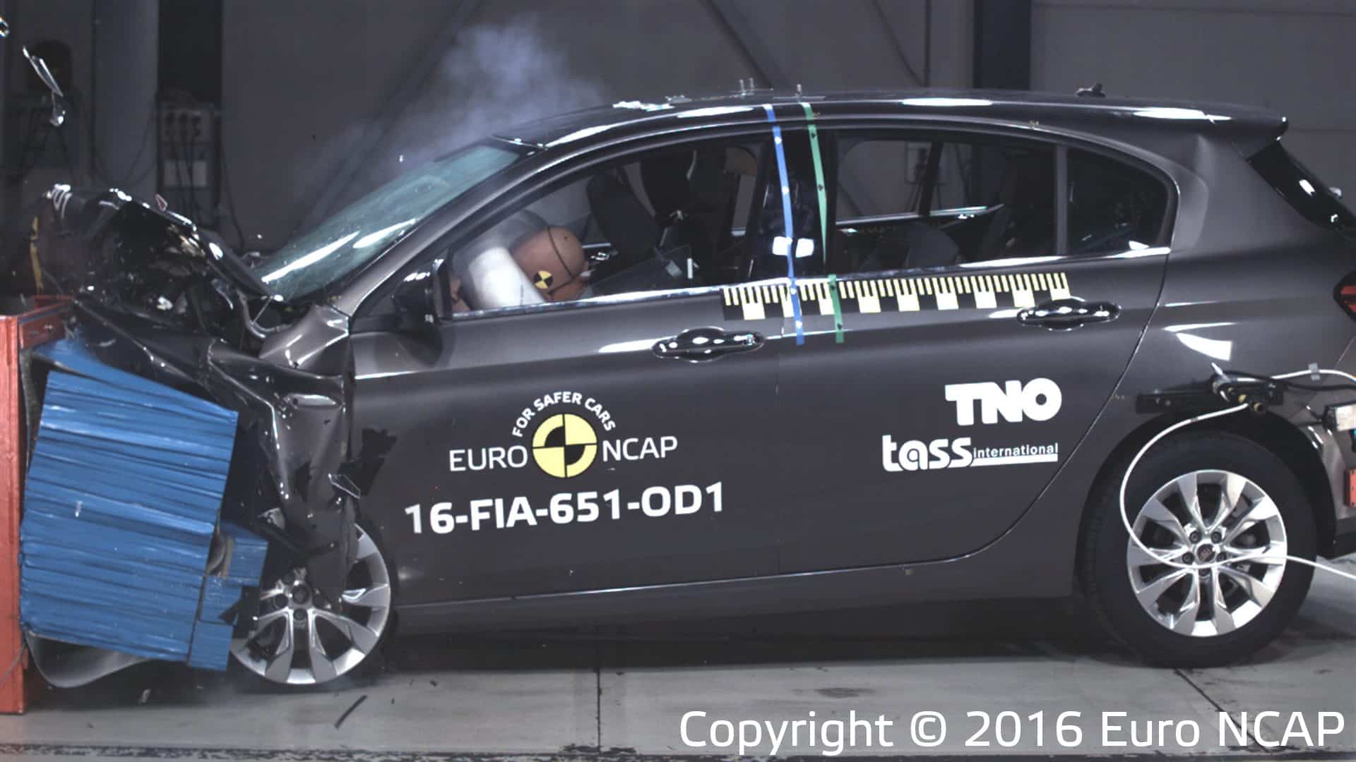 Fiat Tipo Euro NCAP crash test
