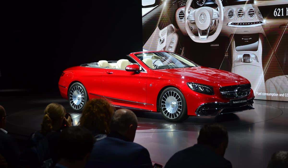 Mercedes-Maybach S 650 Cabriolet at the LA Auto Show 2016