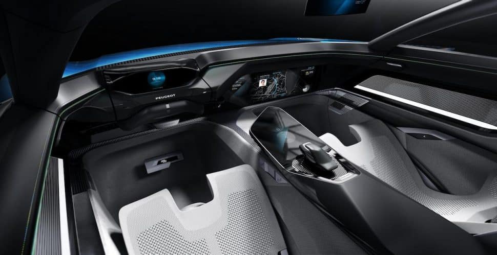 Peugeot Instinct concept interior