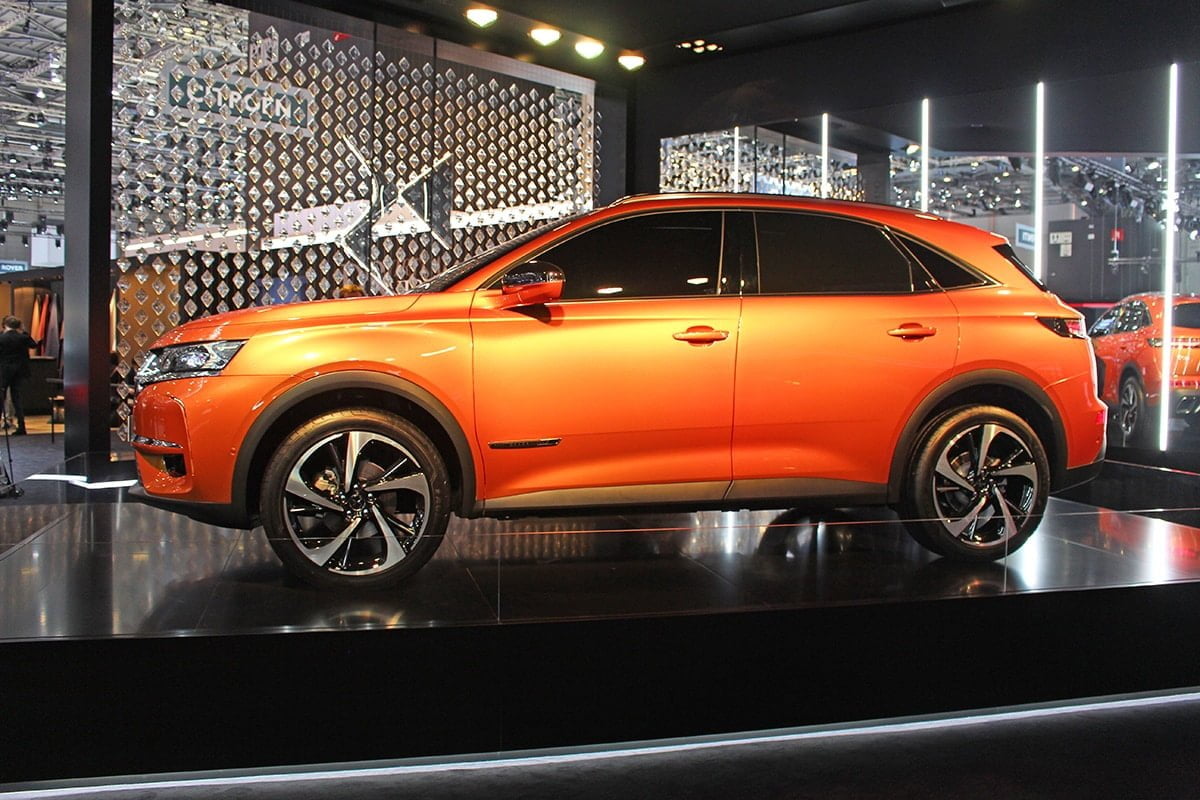The new DS 7 Crossback was unveiled at the Geneva motor show 2017