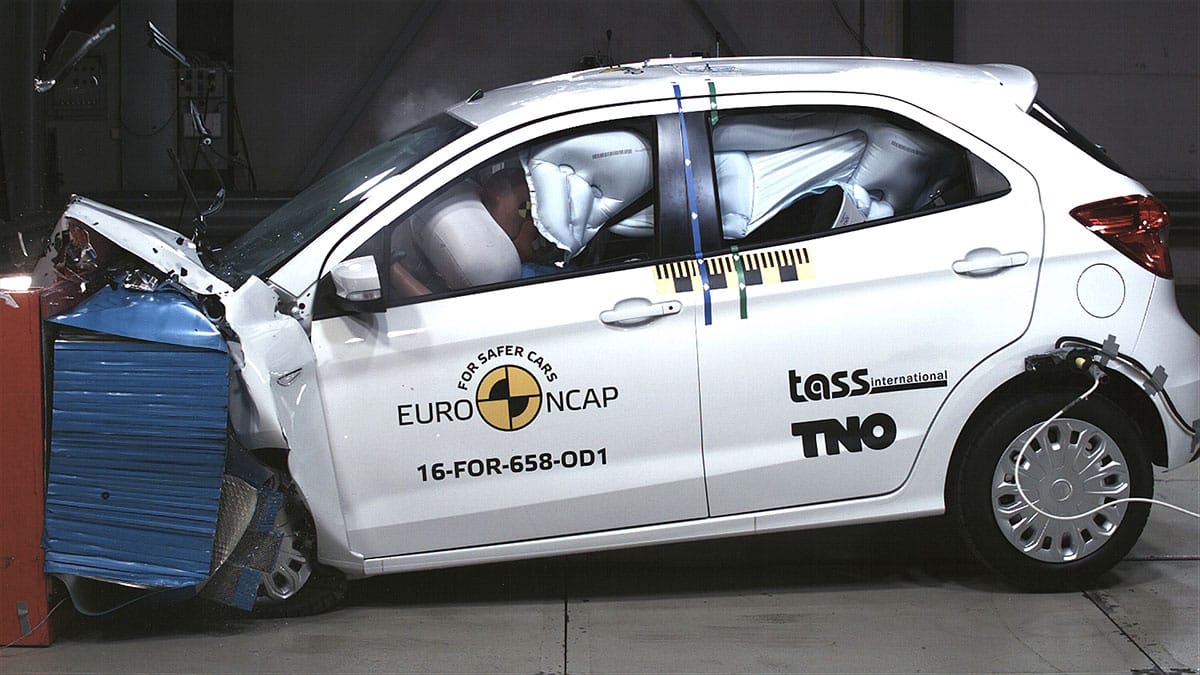 Ford Ka+ crash test