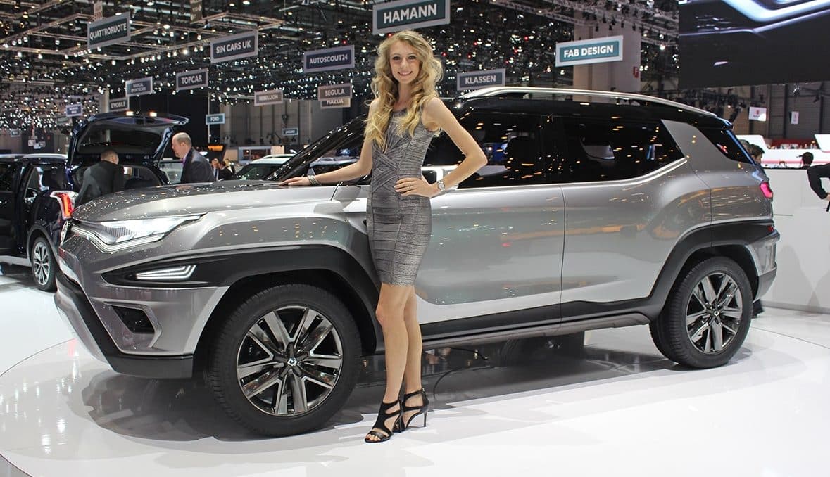 The new XALV SsangYong concept car has had its world premiere at the Geneva Motor Show