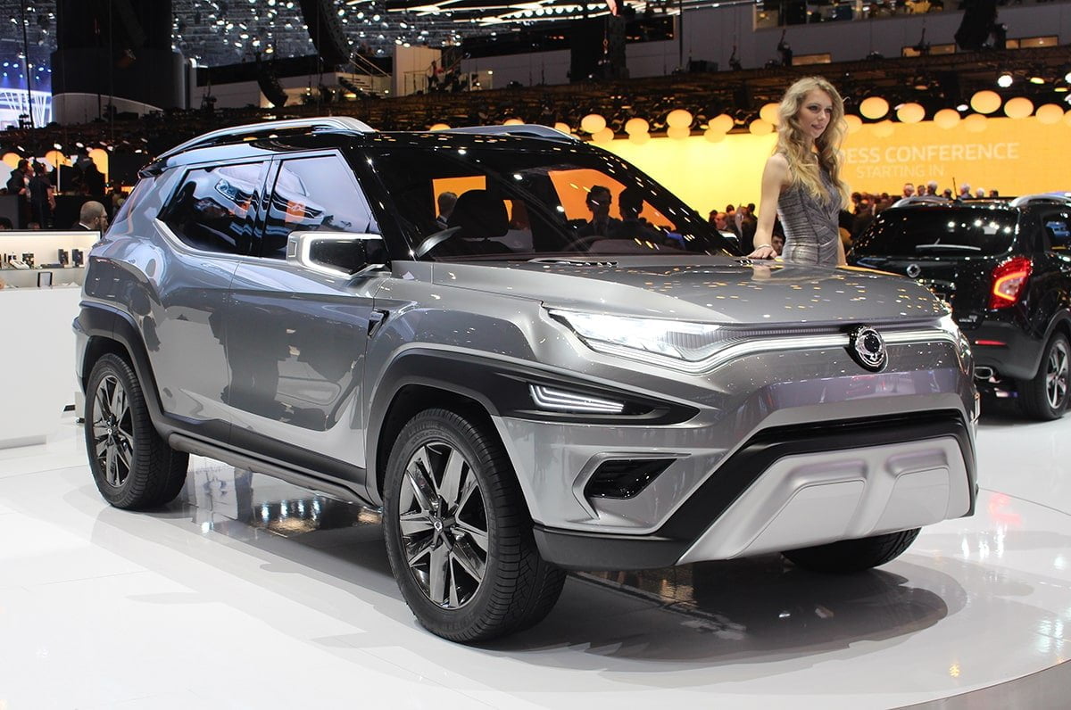 SsangYong new XAVL concept car makes its debut at the Geneva Motor Show