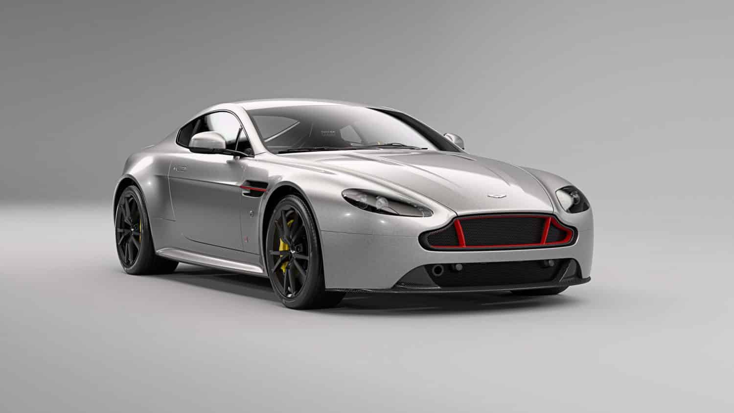 Aston Martin Vantage S Red Bull Racing Edition in Tungsten Silver