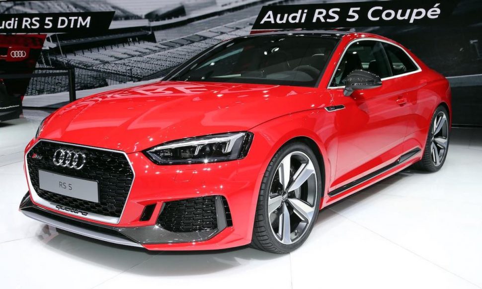 Audi RS 5 at the 2017 Geneva motor show