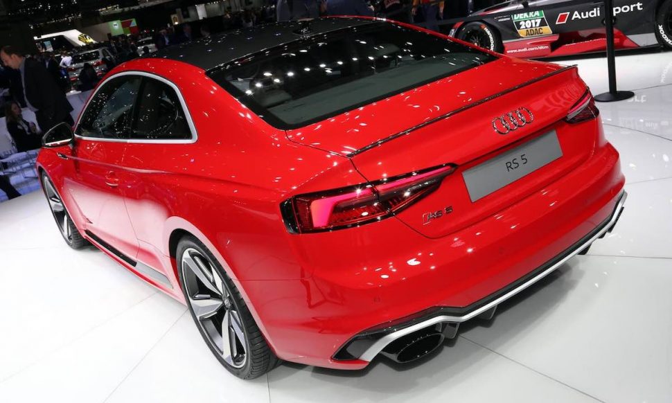 Audi RS 5 Coupe at the 2017 Geneva motor show