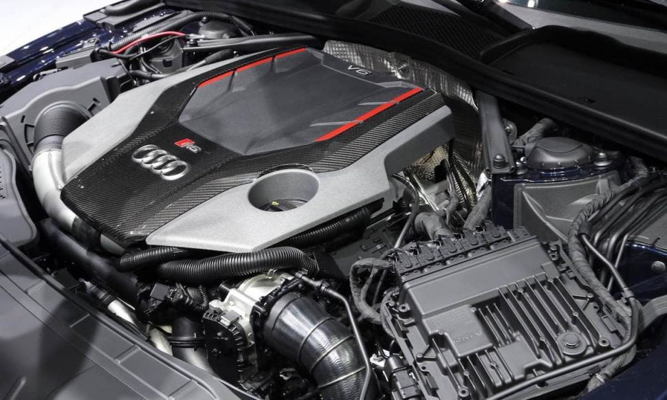 Audi RS 5 engine – 2017 Geneva motor show