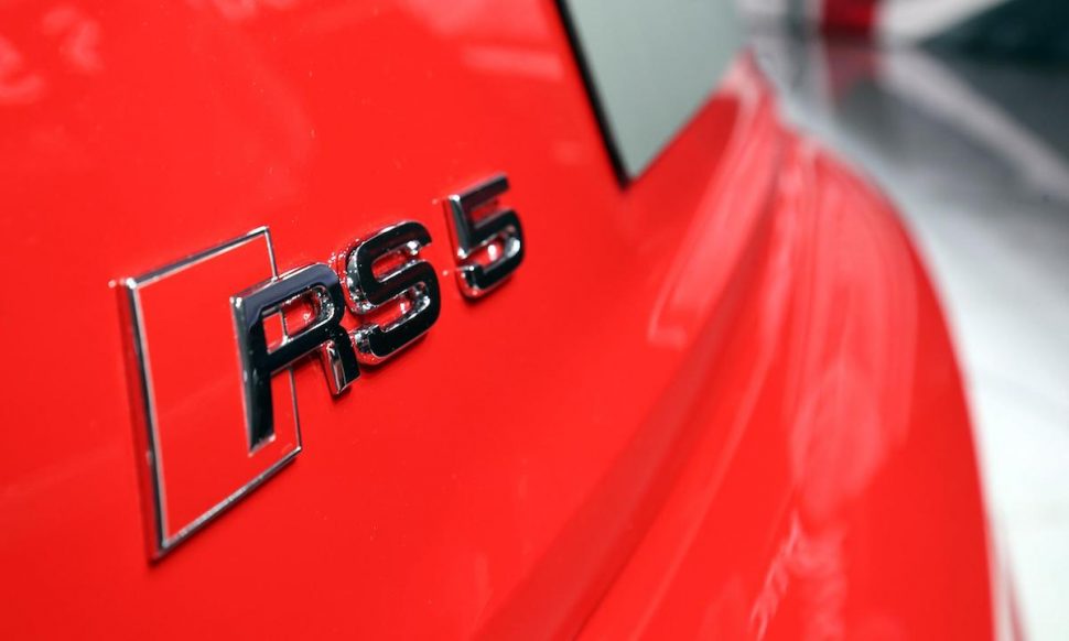 Audi RS 5 at the Geneva motor show 2017