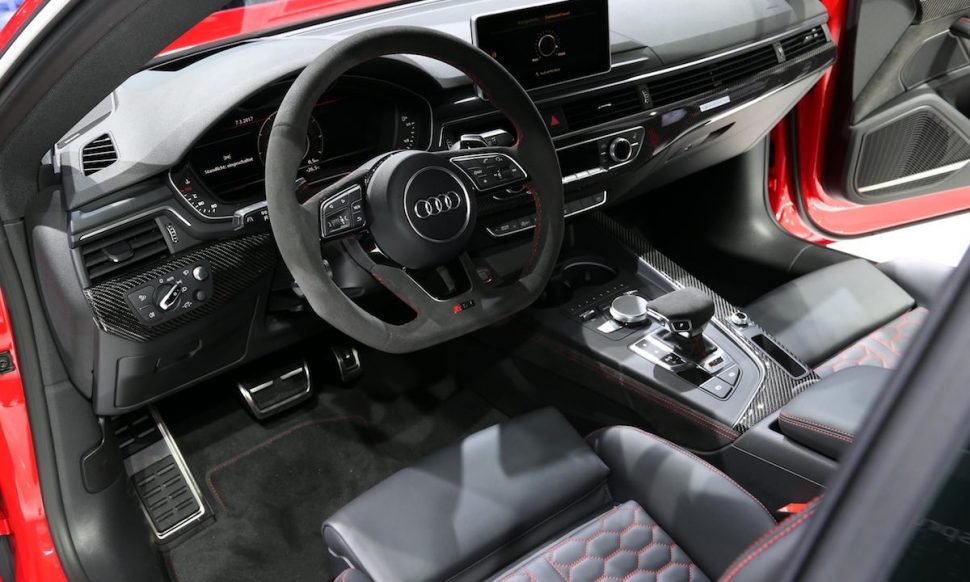 Audi RS5 interior 2017 Geneva motor show