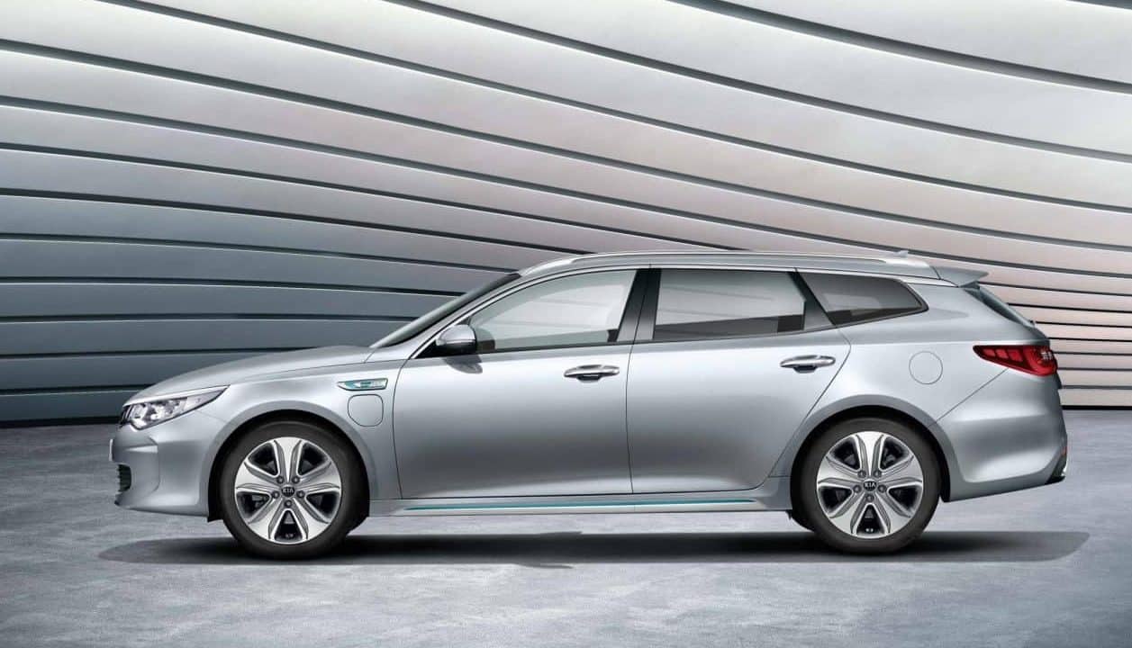 The second of Kias two new plug-in hybrids is the Optima Sportswagon