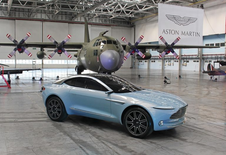 Aston Martin gets keys to DBX plant