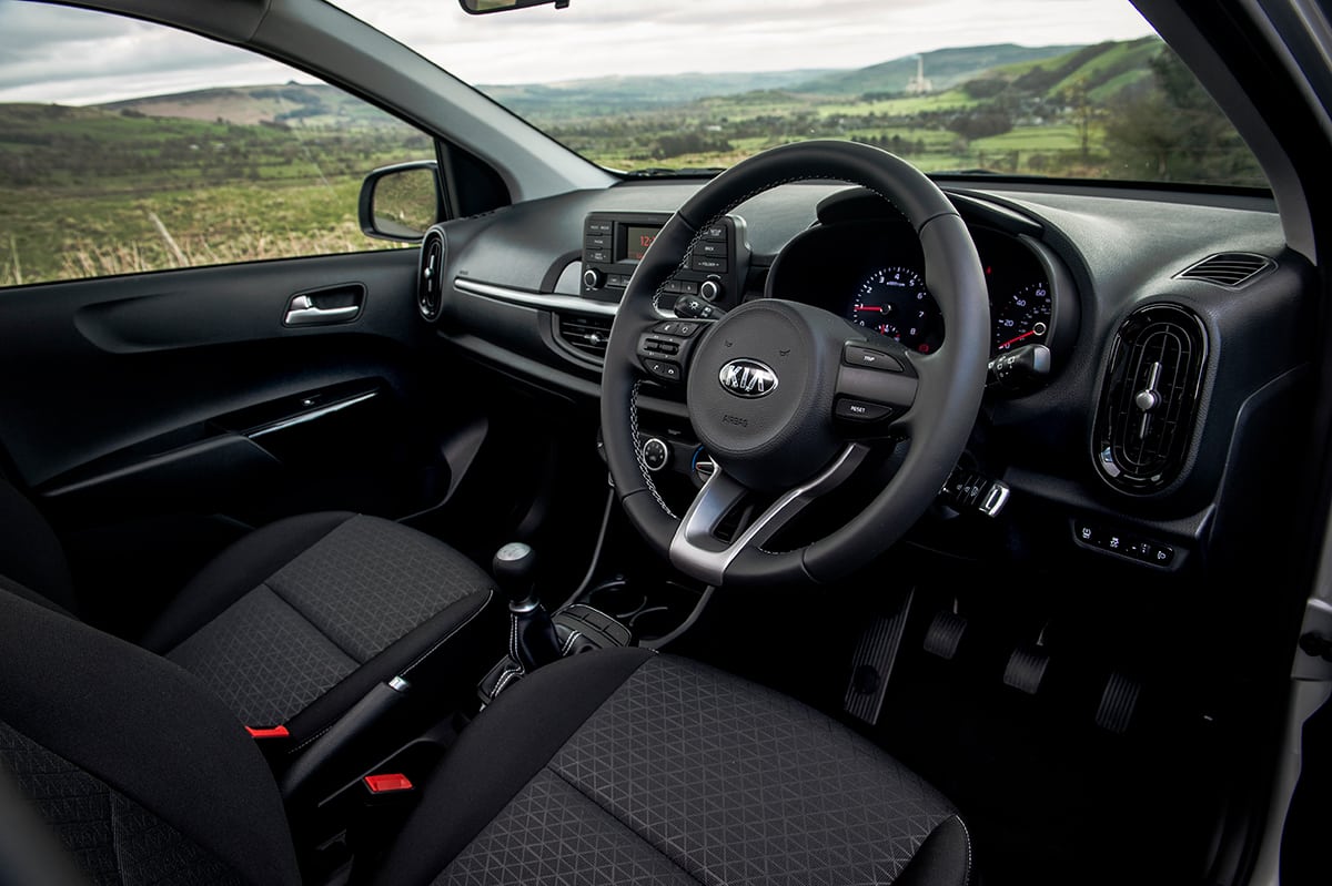 Kia Picanto front cabin