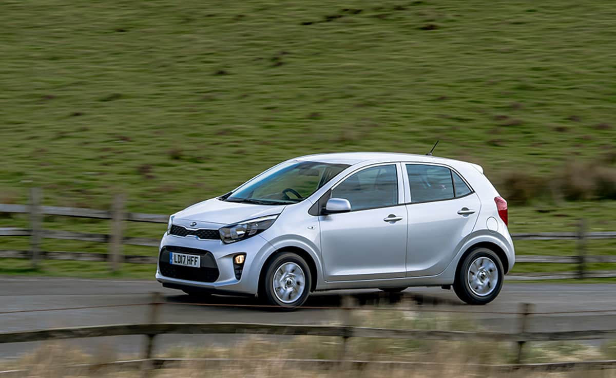 Kia Picanto on the road - April 2017