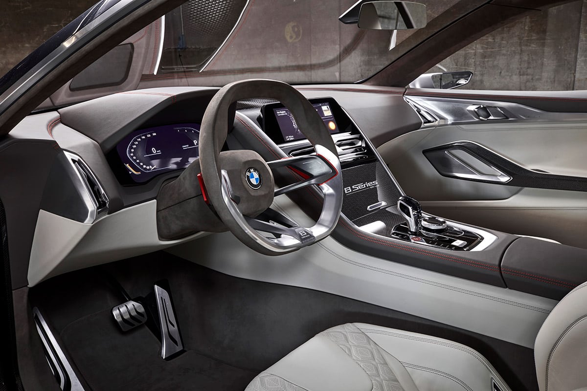 BMW Concept 8 Series dash