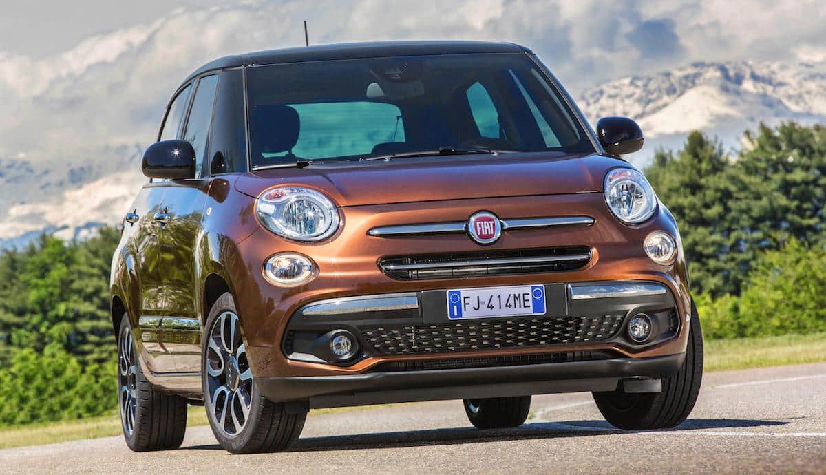 Fiat 500L update front