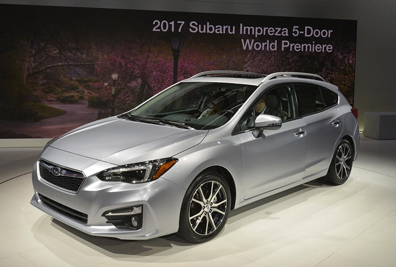 Subaru Impreza, New York Auto Show 2016