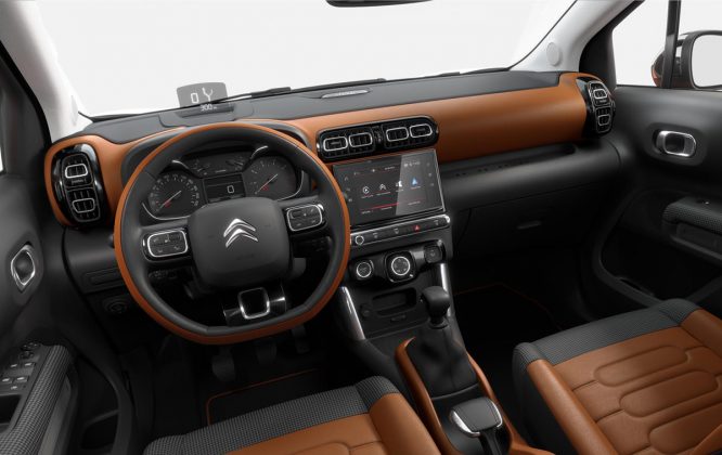 Citroen C3 Aircross cockpit