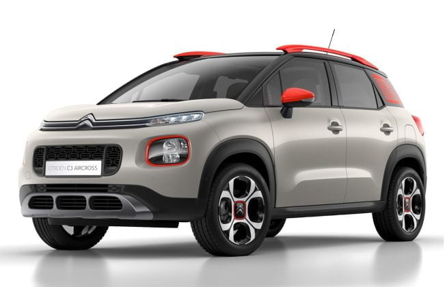 Citroen C3 Aircross front 34