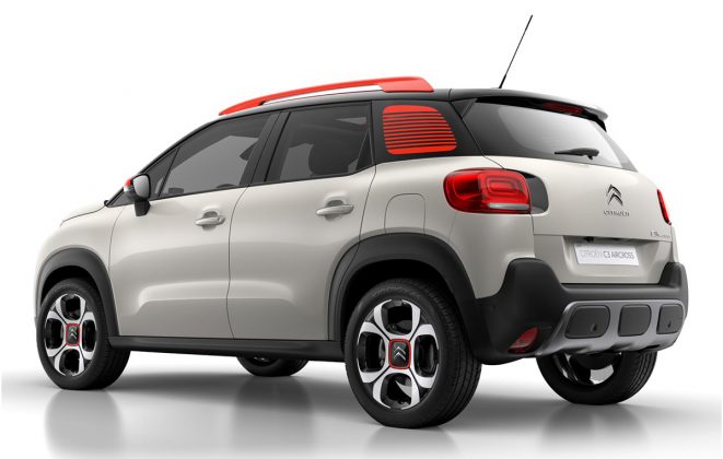 Citroen C3 Aircross rear 34
