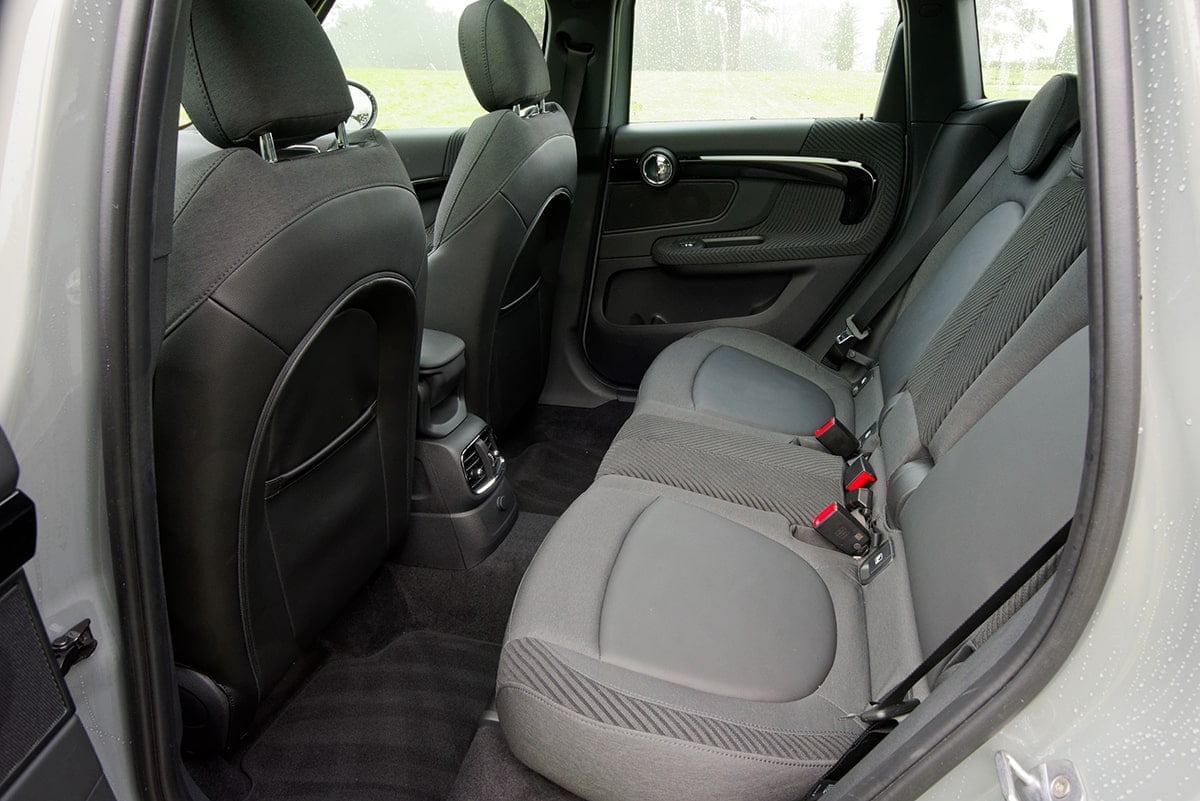 MINI Countryman review 2017 - rear seats