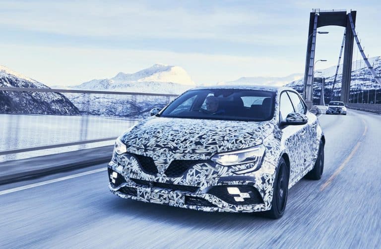 Four-wheel steer for Mégane Renault Sport
