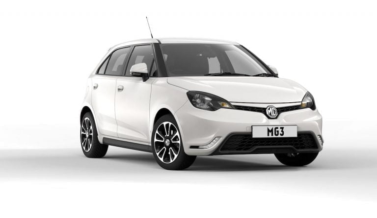 MG offers 0% finance on MG3 range