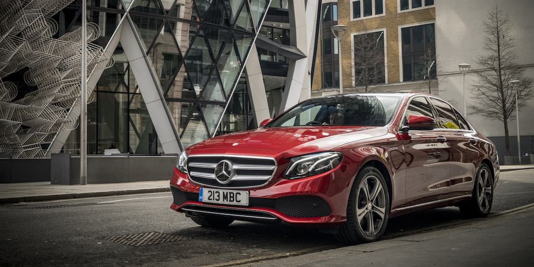 Mercedes-Benz E-Class saloon in London