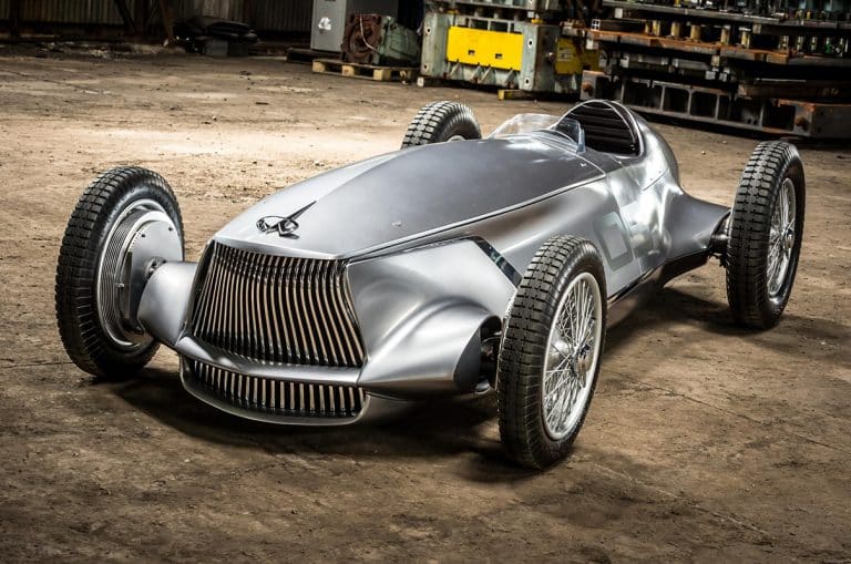 Infiniti builds retro electric race car