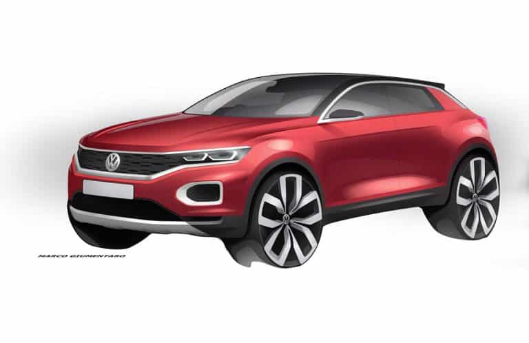 Volkswagen T-Roc sketch