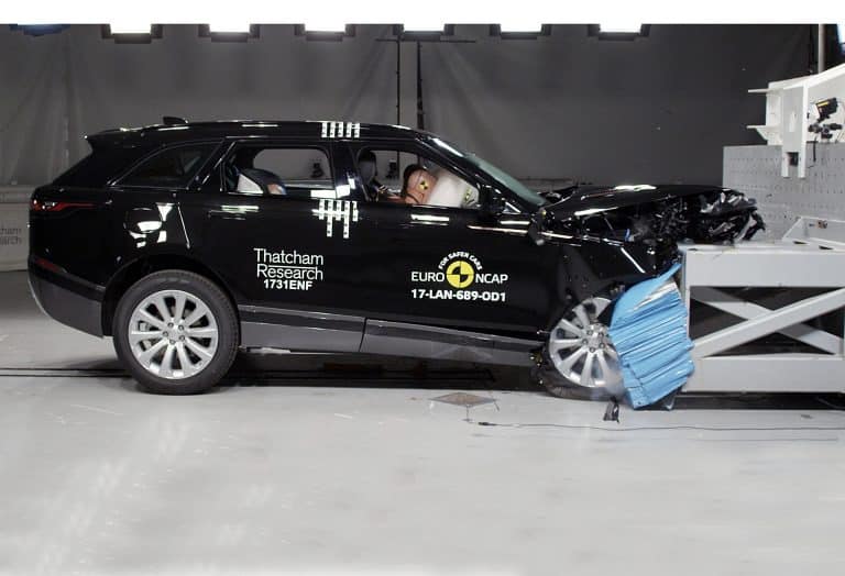 Range Rover Velar earns crash test praise